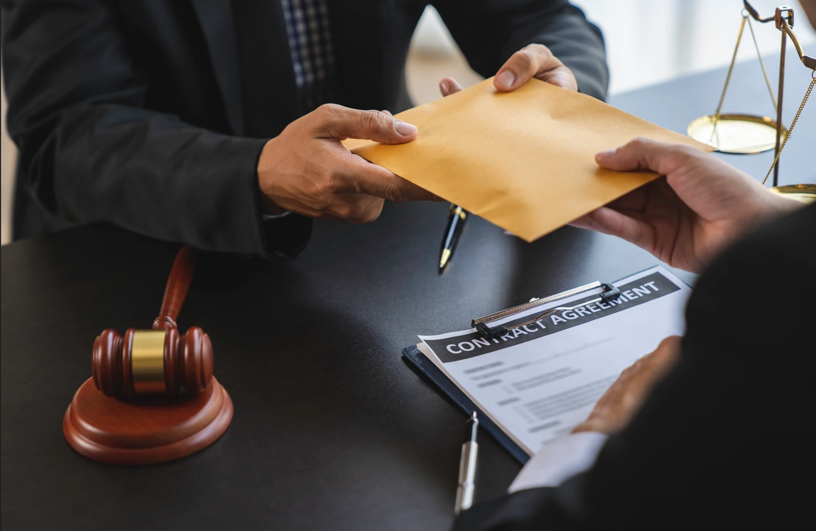 Legal documents and contract agreement